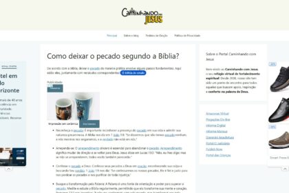 Um Portal Cristão Que Está Mudando Histórias – Conheça o Caminhando com Jesus e Sua Série Libertadora
